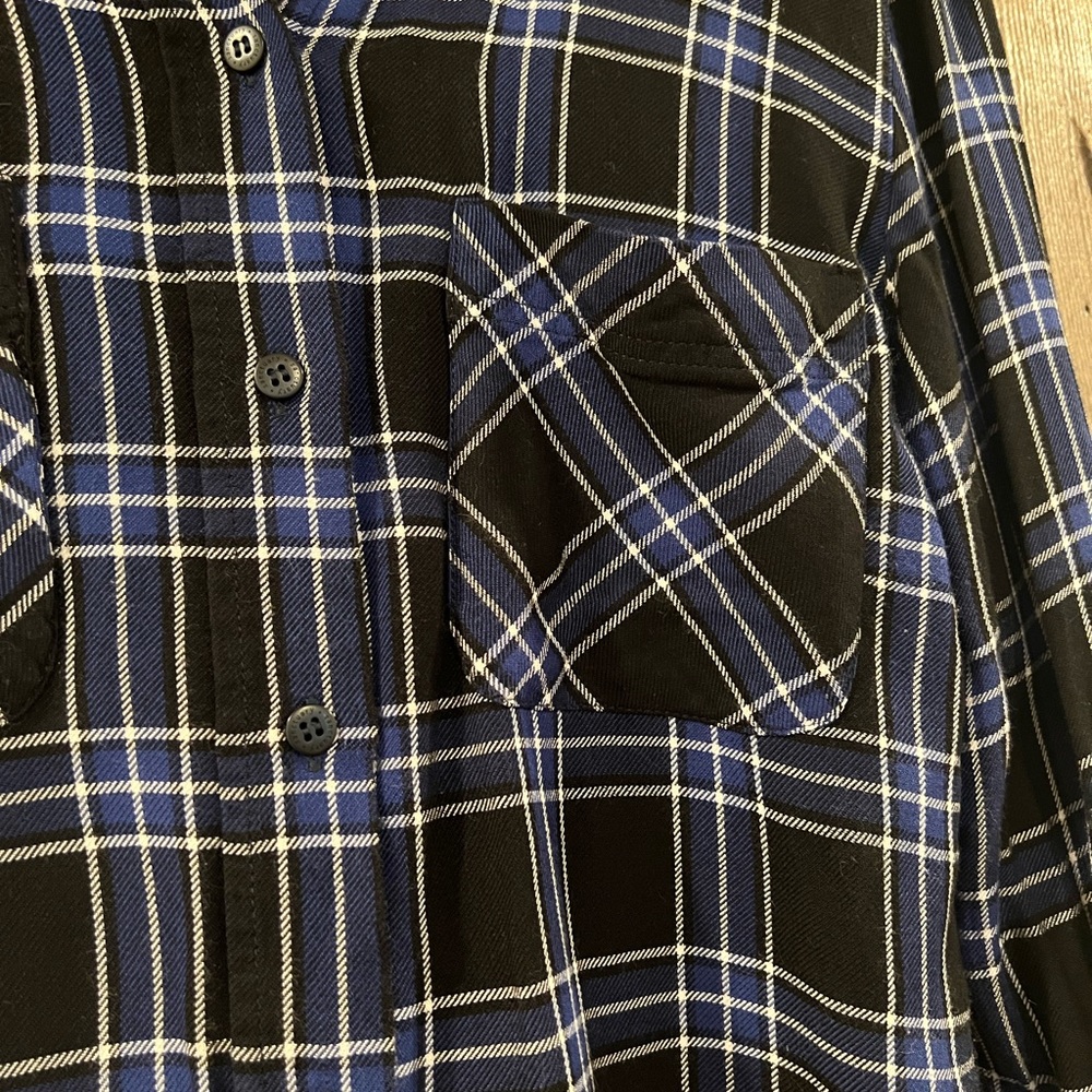 Sanctuary Plaid Button Down XS - Picture 4 of 4